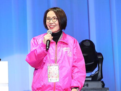 和田佳子社長は「今後も復興支援を続けていく」と力強く宣言